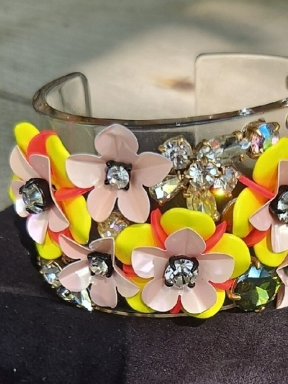 J. Crew Floral Cuff